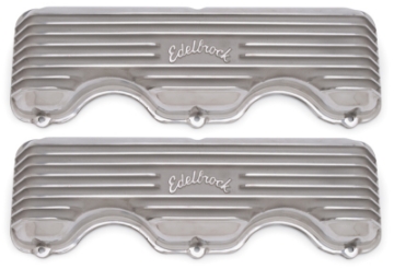 Picture of Edelbrock Valve Cover Classic Series Chevrolet W 348-409 CI V8 Polshed