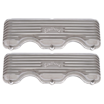Picture of Edelbrock Valve Cover Classic Series Chevrolet W 348-409 CI V8 Polshed