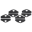 Picture of Edelbrock Vc Hold Down Tab Kit Universal Steel Black Set of 8