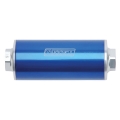 Picture of Russell Performance Profilter Fuel Filter 6in Long 60 Micron -10AN Inlet -10AN Outlet - Blue