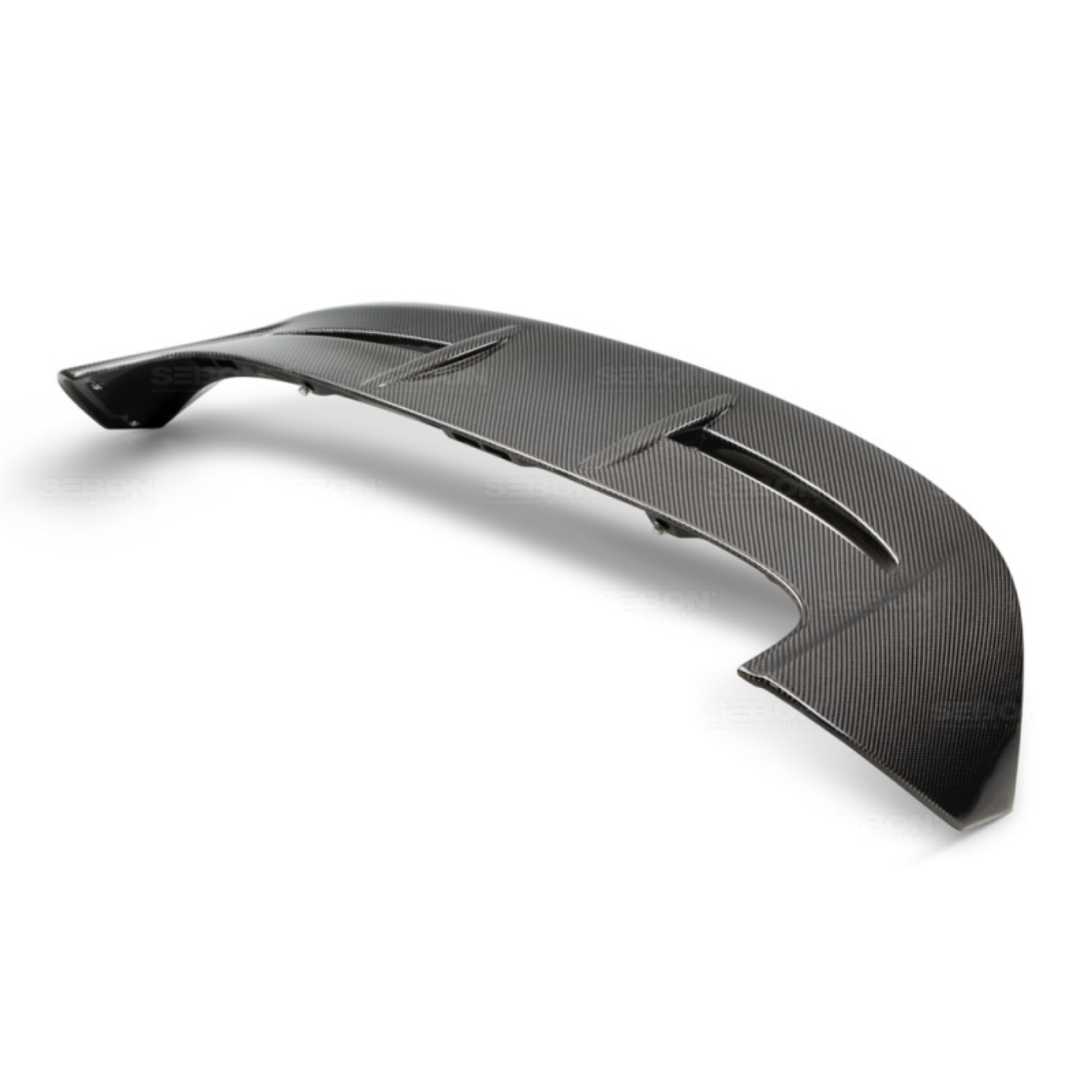 Picture of Seibon 11-15 Ford Fiesta Hatchback ST-Style Carbon Fiber Rear Spoiler