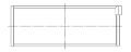 Picture of ACL Honda F20C-F22C - 97-01 H22A4 0-025mm Oversized High Performance Rod Bearing Set