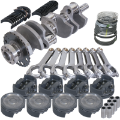 Picture of Eagle Chevy LS3-LS4 3-905in Bore +26-00cc Dish -125in OS Rotating Assembly Kit w- 24 Tooth Reluctor