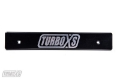 Picture of Turbo XS 15-17 Subaru WRX-STi Billet Aluminum License Plate Delete Black Machined TurboXS Logo