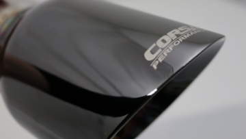 Picture of Corsa 2009-2019 Single Universal 3-0in Inlet - 4-5in Outlet Black PVD Pro-Series Tip Kit