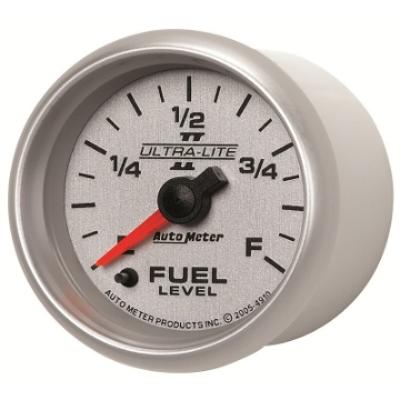 Picture of Autometer Ultra-Lite II 2-1-16in 0-280 Ohm Programmable Fuel Level Gauge