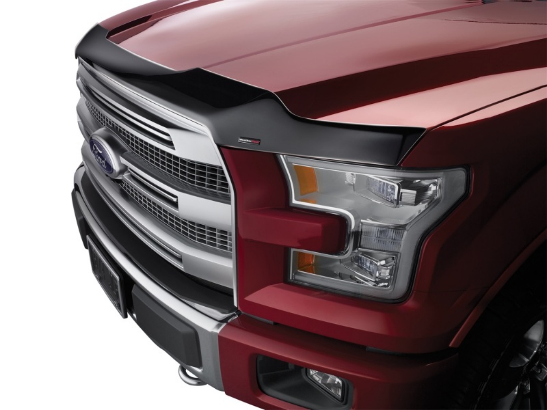 Picture of WeatherTech 2015+ Ford Edge Hood Protector - Black