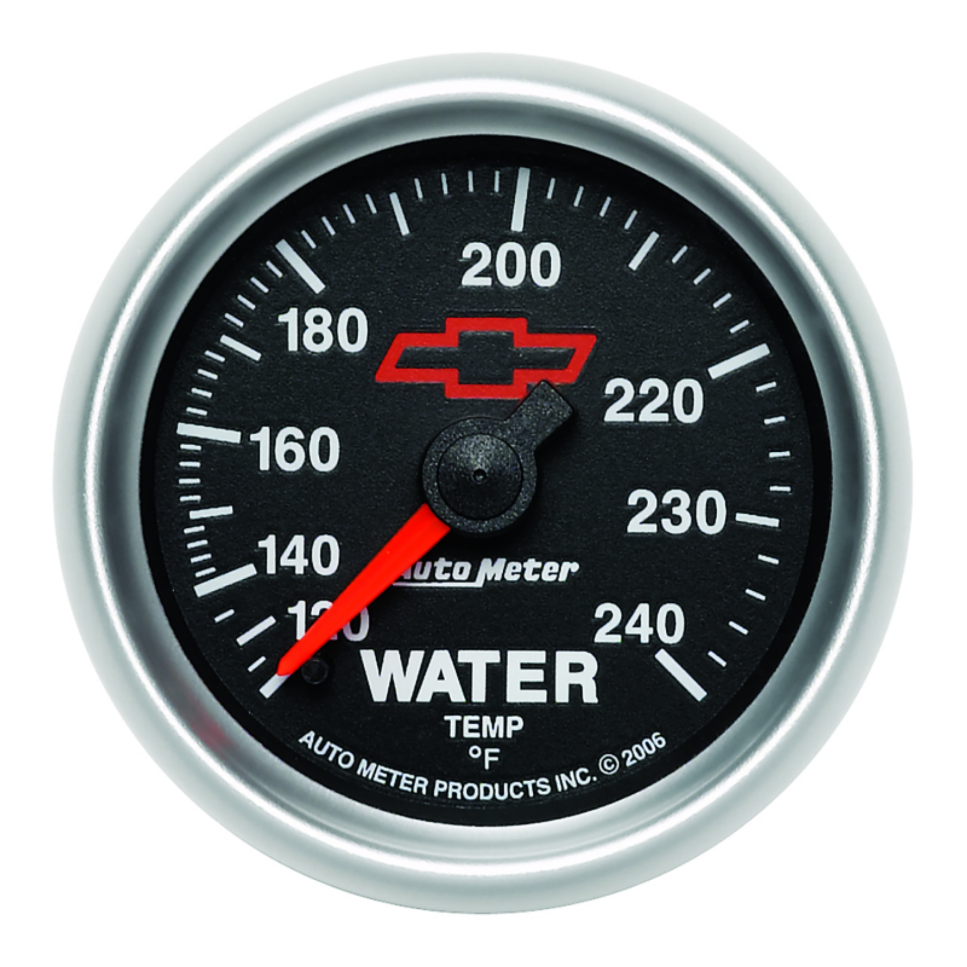 Picture of Autometer Sport-Comp II 2-1-16in 120-240 Deg Mechanical Water Temp Gauge - Bowtie Black