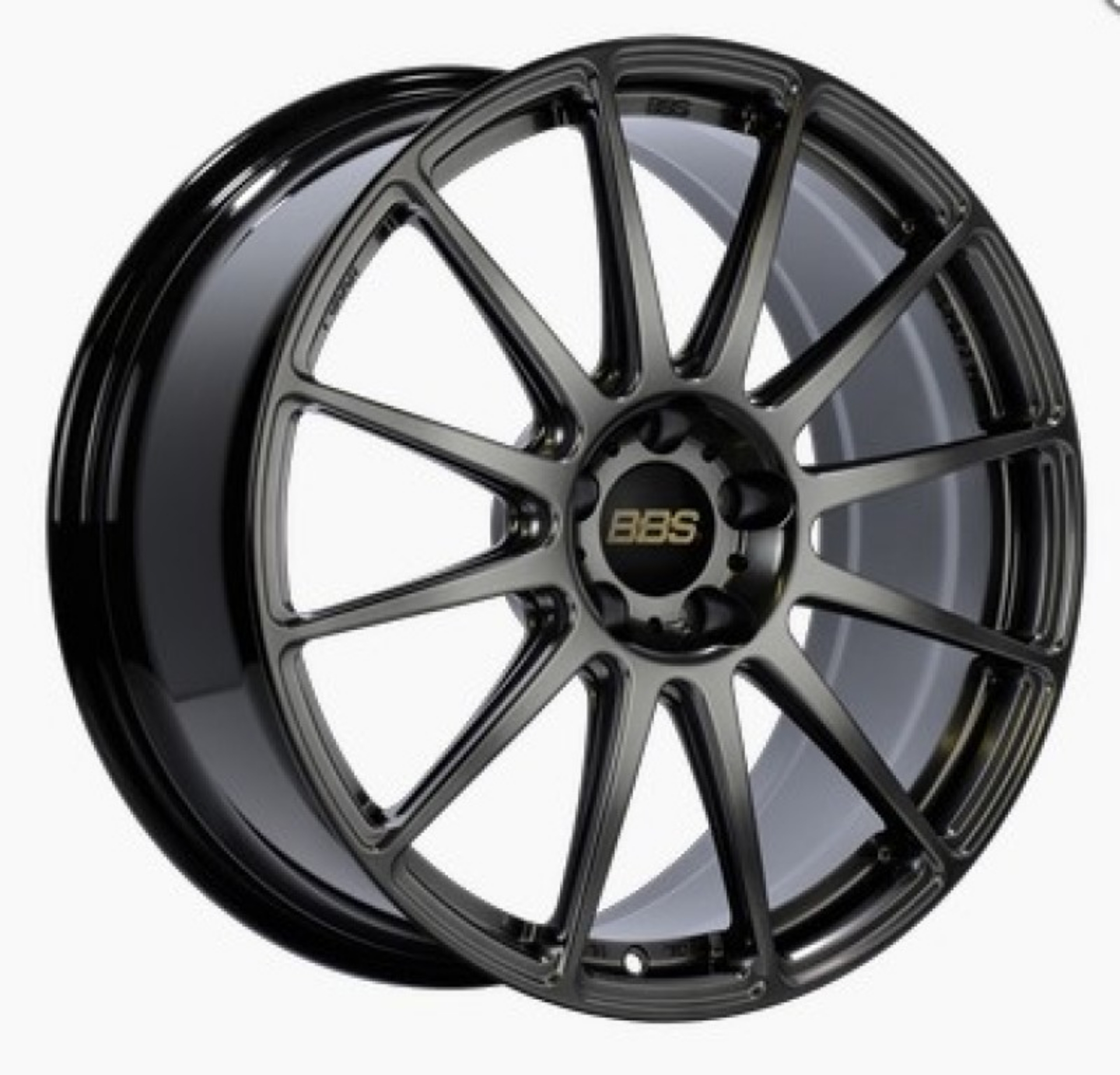 Picture of BBS FS 19x9-5 5x112 ET45 Diamond Black Wheel -82mm PFS-Clip Required