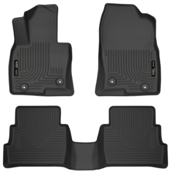 Picture of Husky Liners 2017 Mazda CX-5 Weatherbeater Black Front & 2nd Seat Floor Liners