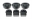 Picture of Torque Solution Exhaust Hanger Mount Kit 2017+ Honda Civic Type-R