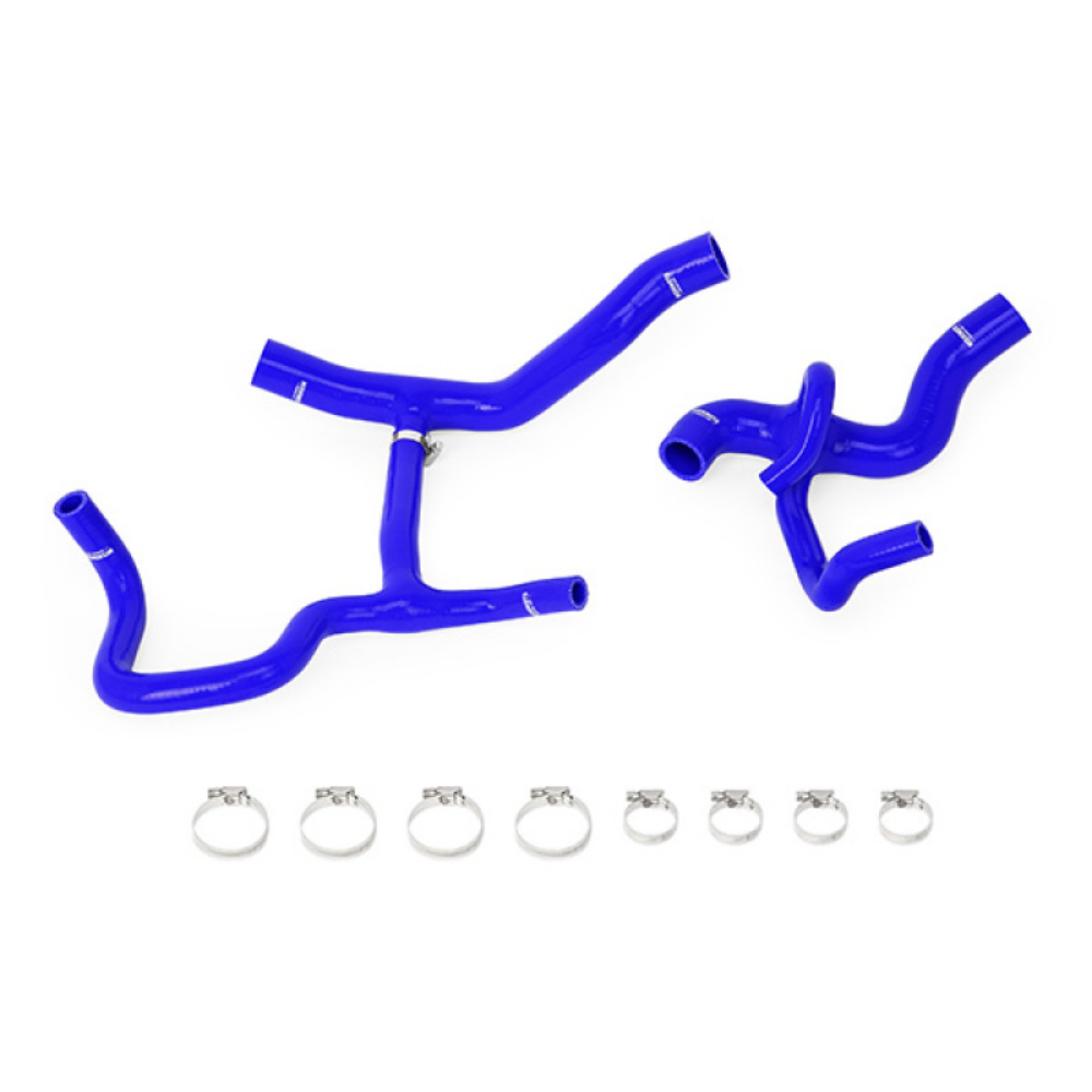 Picture of Mishimoto 2016+ Chevrolet Camaro V6 Silicone Radiator Hose Kit w- HD Cooling Package - Blue