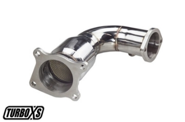 Picture of Turbo XS 2015+ Subaru WRX Front Pipe w- Catalytic Converter
