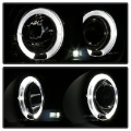 Picture of Spyder 99-01 BMW E46 3 Series 4DR Projector Headlights 1PC LED Halo PRO-YD-BMWE46-4D-HL-AM-BSM