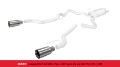 Picture of Corsa 2017-2020 Ford F-150 Raptor 3in Inlet - 5in Outlet Satin Polished Tip Kit For Corsa Exh Only