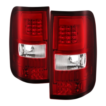 Picture of xTune 04-08 Ford F150 Not Heritage-SVT V-3 LED Tail Lights Red Clear ALT-ON-FF15004G3LB-LBLED-RC