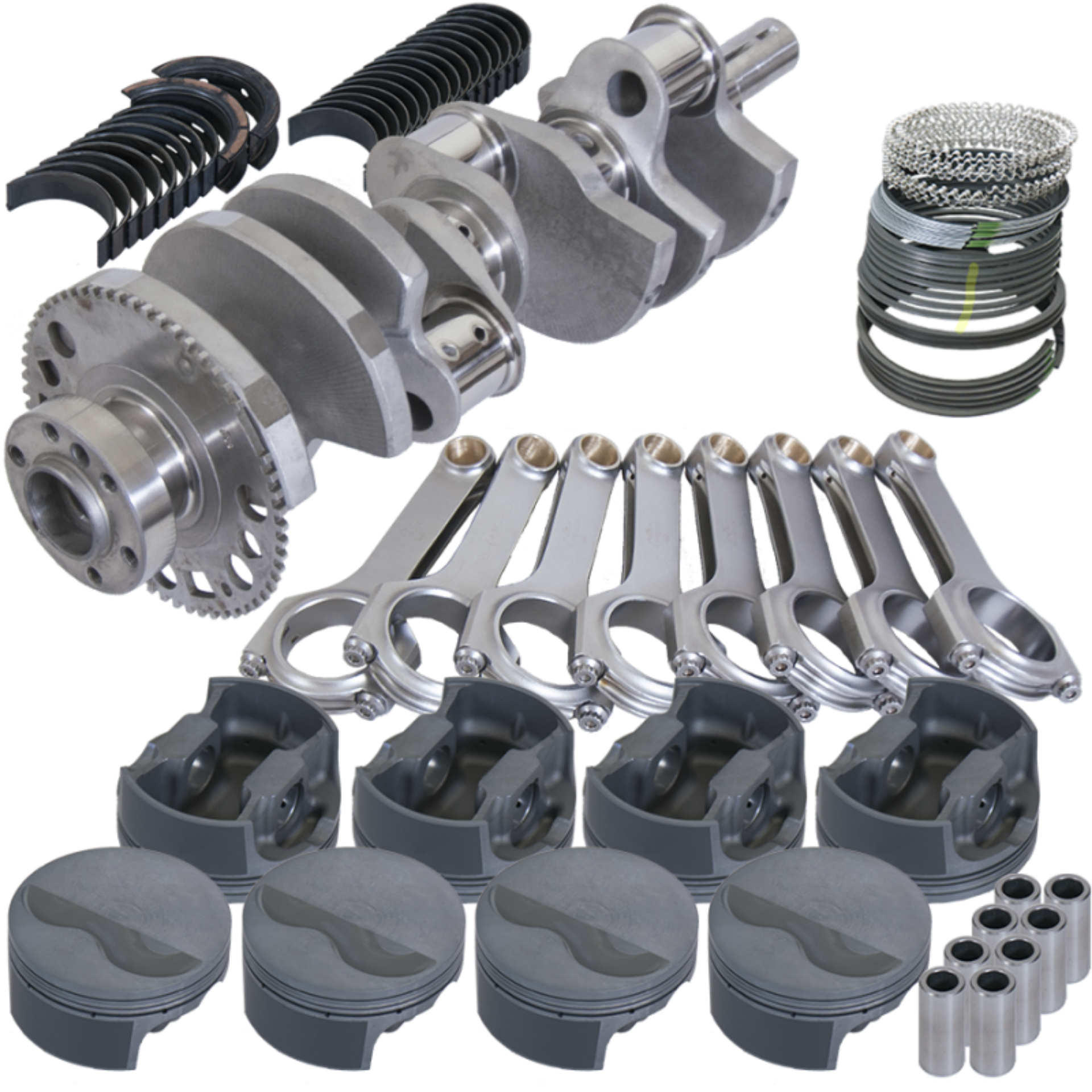 Picture of Eagle Chevy LS 4-030in Bore 4-000in Stroke -4-00cc Flat Top Rotating Assembly w-58 Tooth Relcutor