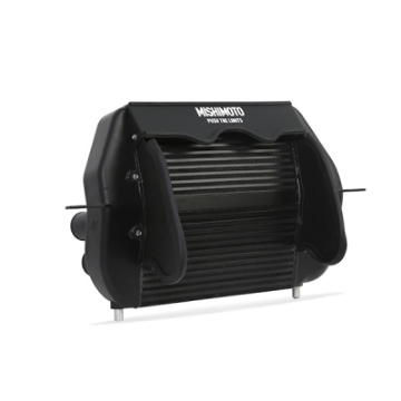 Picture of Mishimoto 2011-2014 Ford F-150 EcoBoost Black Intercooler w- Black Pipes