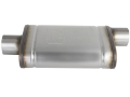 Picture of aFe MACHForce XP SS Muffler 3in Center Inlet - 3in Outlet 9in L x 4in W x 14in Body