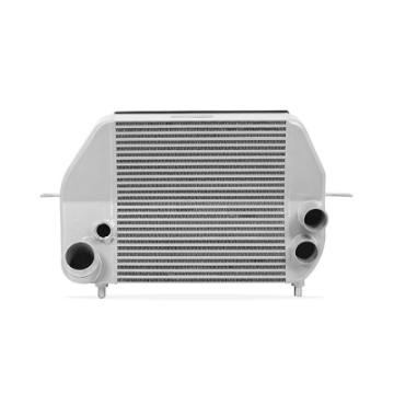 Picture of Mishimoto 2011-2014 Ford F-150 EcoBoost Silver Intercooler w- Polished Pipes