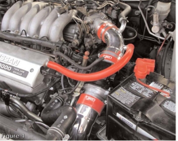 Picture of Injen 94-5-97 Nissan Maxima 3-0L Black Cold Air Intake Special Order