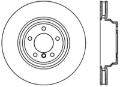 Picture of StopTech 07-13 BMW 335i Drilled Sport Cryo Right Front Rotor