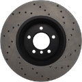 Picture of StopTech 07-13 BMW 335i Drilled Sport Cryo Right Front Rotor
