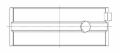 Picture of ACL Toyota 4AGE-4AGZE 1-6L 0-50 Oversized High Performance Main Bearing Set