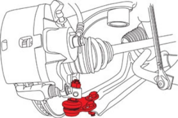 Picture of SPC Performance 2016+ Honda Civic Front Adjustable Lower Ball Joint +1-0 deg Does Not Fit Type R