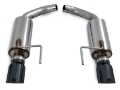 Picture of AWE Tuning S550 Mustang EcoBoost Axle-back Exhaust - Touring Edition Diamond Black Tips