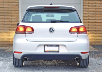 Picture of AWE Tuning Golf TDI GTI Style Performance Exhaust - Diamond Black Slash Cut Tips