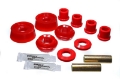 Picture of Energy Suspension 01-05 PT Cruiser - 03-04 Dodge Neon Red Front Lower & Upper Control Arm Bushing Se