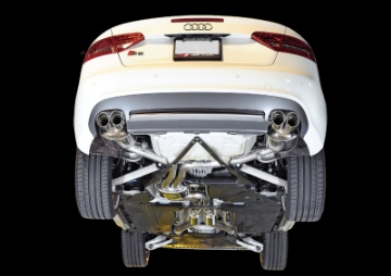 Picture of AWE Tuning Audi B8 - B8-5 S5 Cabrio Touring Edition Exhaust - Resonated - Chrome Silver Tips