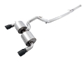 Picture of AWE Tuning Ford Focus RS Touring Edition Cat-back Exhaust - Non-Resonated - Diamond Black Tips
