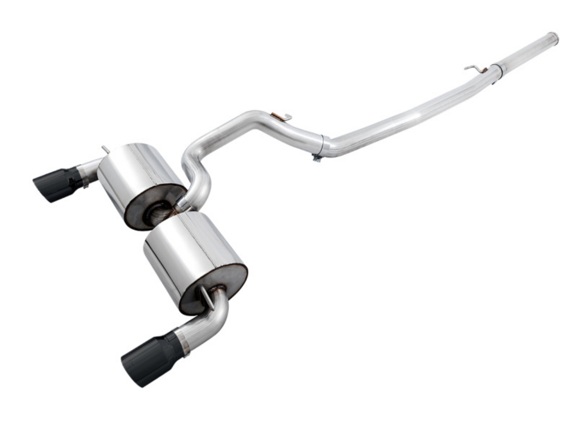 Picture of AWE Tuning Ford Focus RS Touring Edition Cat-back Exhaust - Non-Resonated - Diamond Black Tips