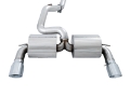 Picture of AWE Tuning Ford Focus RS Touring Edition Cat-back Exhaust- Non-Resonated - Chrome Silver Tips