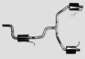 Picture of AWE Tuning VW CC Touring Edition Exhaust Dual Outlet - Chrome Silver Tips