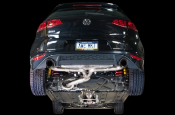 Picture of AWE Tuning VW MK7 GTI Touring Edition Exhaust - Chrome Silver Tips