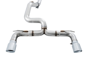 Picture of AWE Tuning Ford Focus RS Track Edition Cat-back Exhaust - Chrome Silver Tips