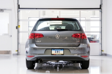 Picture of AWE Tuning VW MK7 Golf 1-8T Track Edition Exhaust w-Diamond Black Tips 90mm