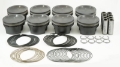 Picture of Mahle MS Piston Set SBF 281ci 3-551in Bore 3-543stk 5-933in Rod -866 Pin 0cc 11-9 CR Set of 8