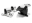 Picture of Innovative 96-00 Civic B-D Series Black Aluminum Mounts Solid Bushings 2 Bolt