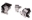 Picture of Innovative 96-00 Civic H-Series Black Aluminum Mounts 75A Bushings