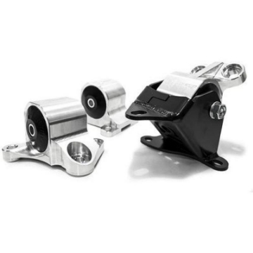 Picture of Innovative 96-00 Civic B-D Series Black Aluminum Mounts 95A Bushings 2 Bolt