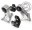 Picture of Innovative 00-09 Honda S2000 F-Series Silver Aluminum Mounts 95A Bushings