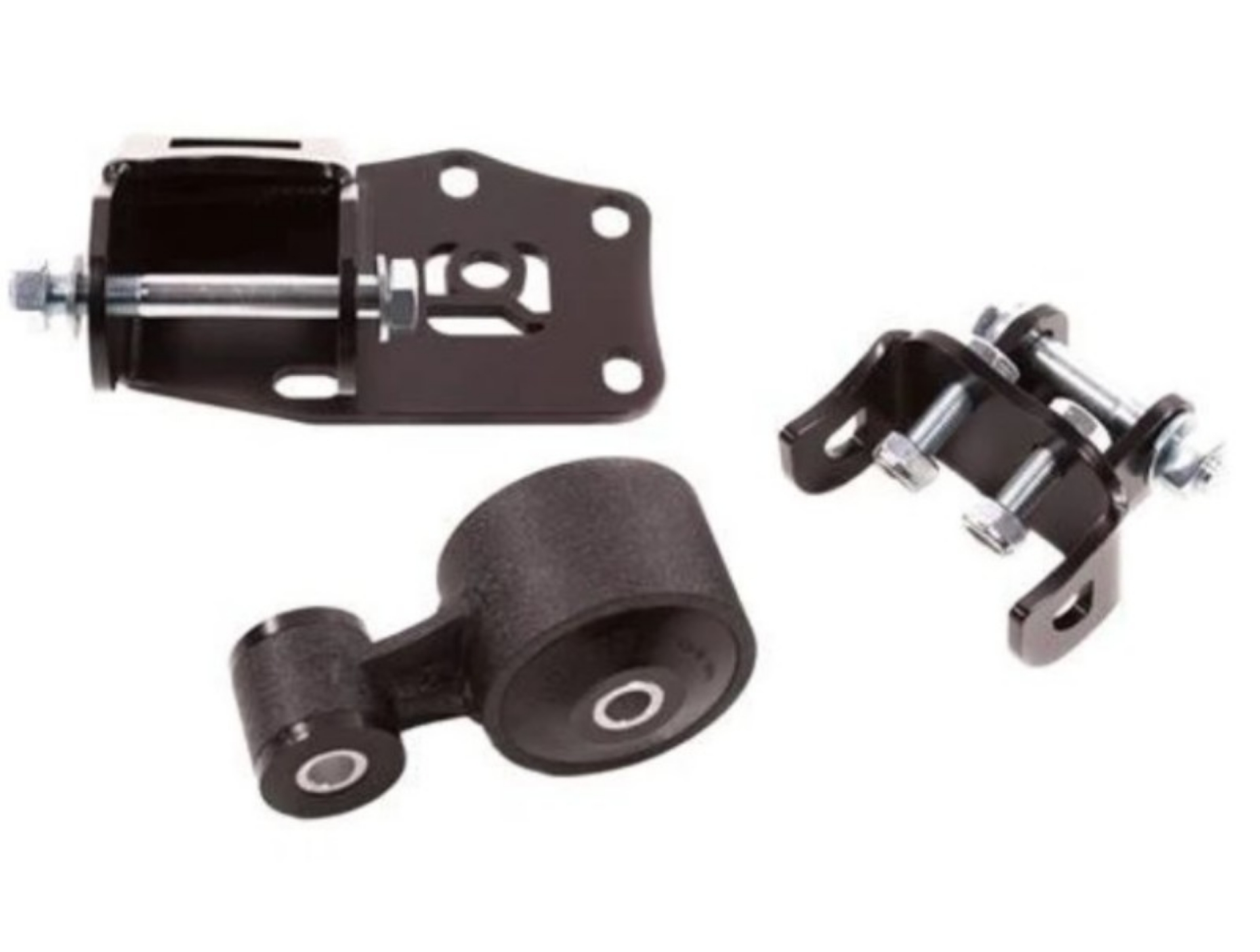 Picture of Innovative 97-01 Prelude J-Series Black Steel Mount 75A Bushing Front Mount Only