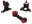 Picture of Innovative 11-15 Honda CR-Z L-Series Black Steel Mounts 75A Bushings