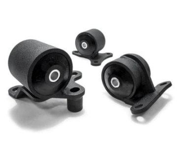 Picture of Innovative 90-93 Accord F-Series Black Steel Mounts 75A Bushings