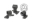 Picture of Innovative 94-97 Accord H-F Series Black Steel Mounts 75A Bushings Auto Trans