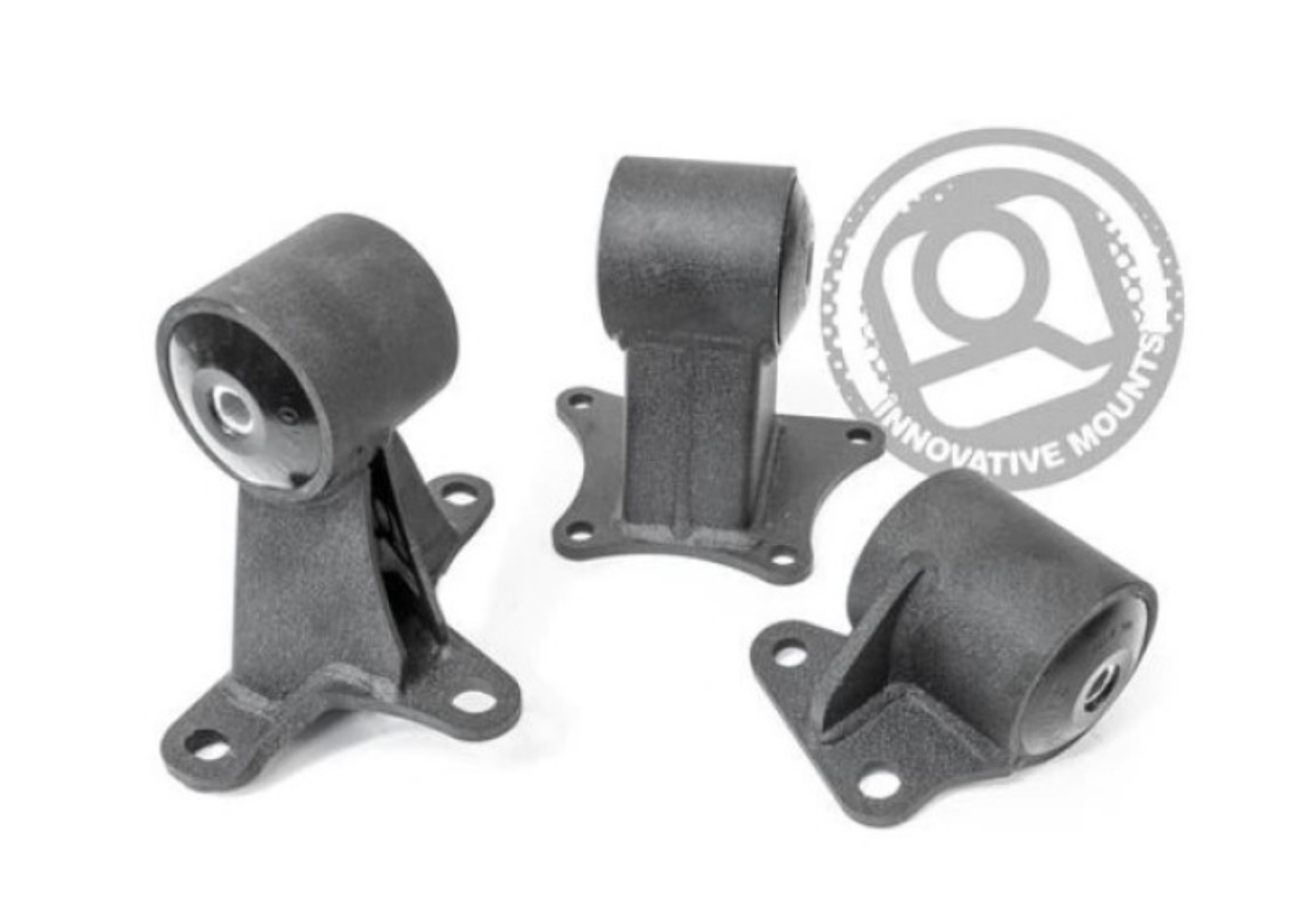 Picture of Innovative 94-97 Accord F-Series Black Steel Mounts 85A Bushings EX Chassis